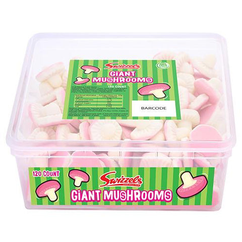 Swizzels Foam Giant Mushrooms 120 Sweets