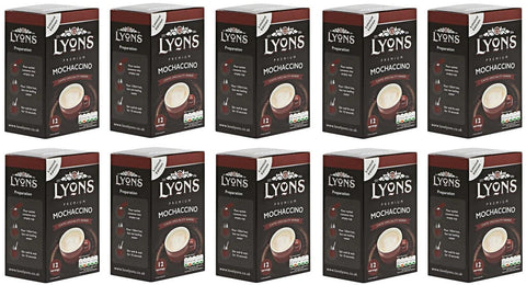 Lyons Mochaccino Sachets 10x12x15g