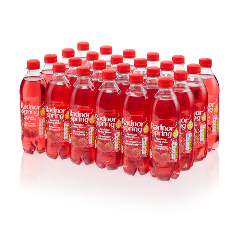 Radnor Spring Strawberry & Raspberry 24x 500ml Bottles