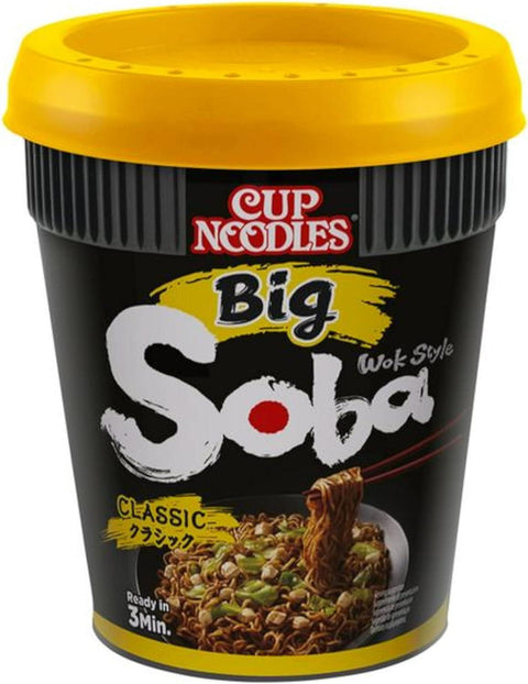 Nissin-Noodles Big Soba Cups Classic 6x113g