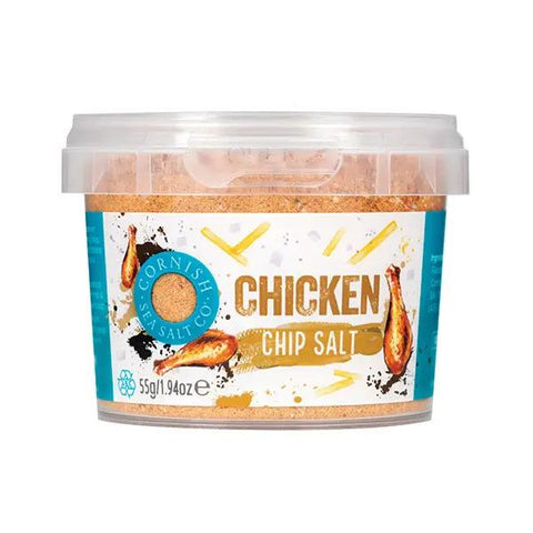 Cornish Sea Salt Chicken Chip Salt 8x55g