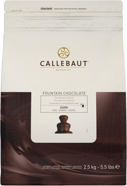 Callebaut Fountain Dark Couverture Chocolate Callets 2.5kg