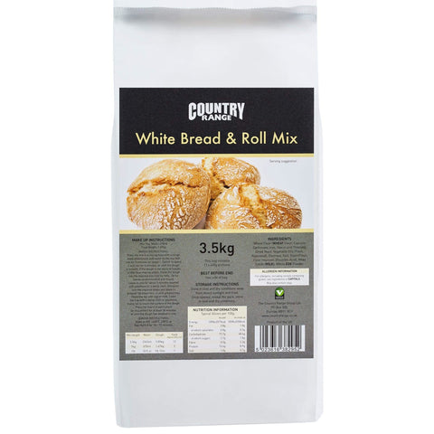 Country Range White Bread Roll Mix 1x3.5kg