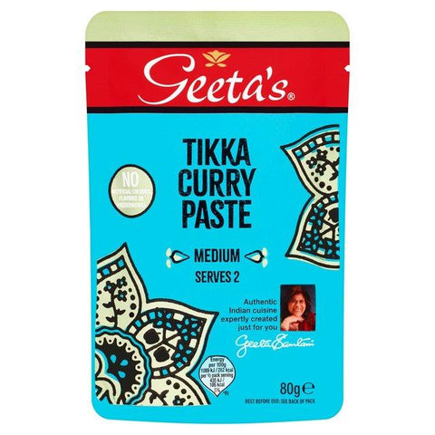 Geeta's Tikka Curry Paste 12x80g