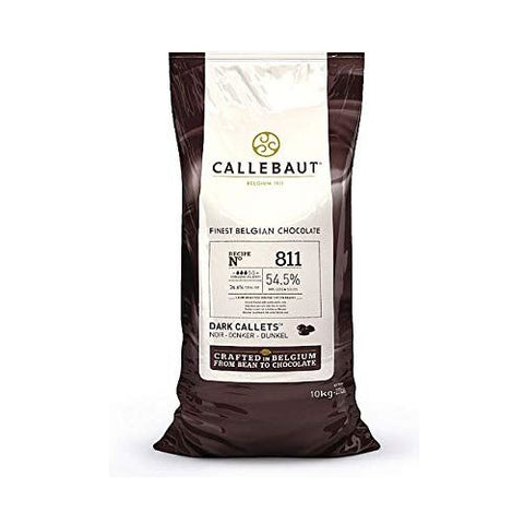 Callebaut Dark Chocolate Callets 811 54.5% 10kg