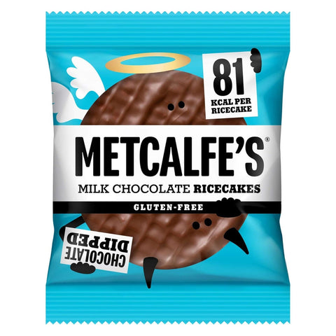 Metcalfes Milk Chocolate Rice Cakes 12x34g
