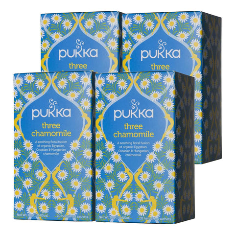 Pukka Three Chamomile - Pack of 20 Tea Bags