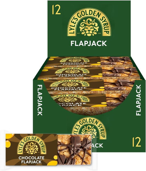 Lyle's Golden Syrup Chocolate Flapjack 12x50g