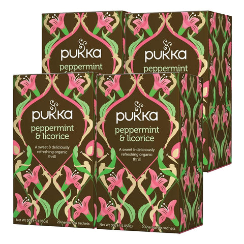 Pukka Peppermint & Licorice - Pack of 20 Tea Bags