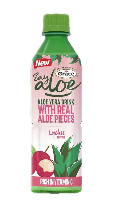 Grace Say Aloe Lychee Drink 12x500ml