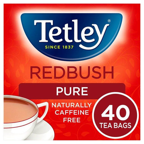 Tetley Redbush Teabags - 40 Pack (100g)