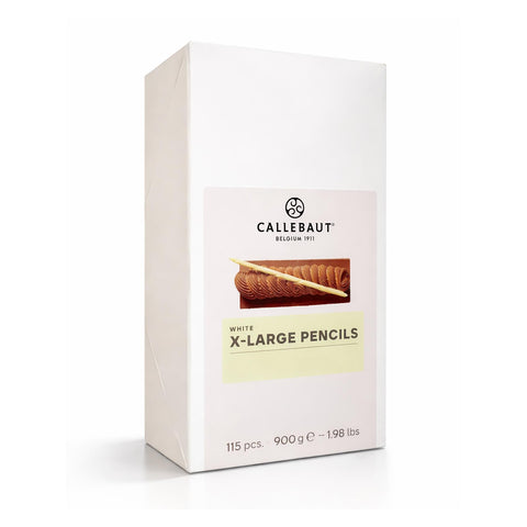 Callebaut White X-Large Pencils White Chocolate Pencils 900g