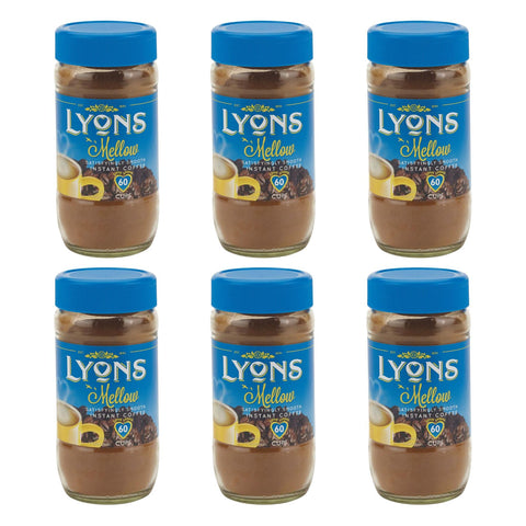 Lyons Mellow Jar 100g x 6 Pack