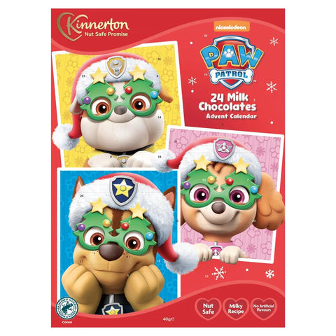 Kinnerton Paw Patrol Advent Calendar 18x40g