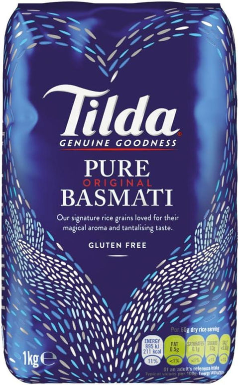 Tilda Basmati Rice 8x1kg