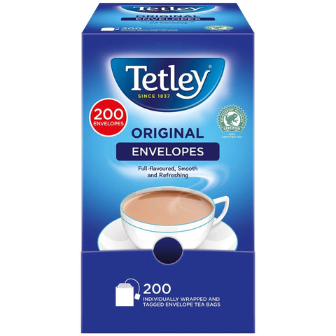 Tetley Original Enveloped Tea Bags - 200 Pack