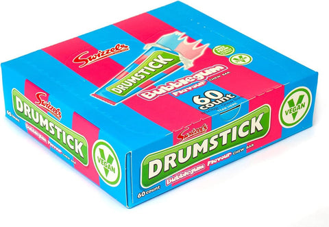 Swizzels Drumstick Bubblegum Chew Bar (Pack of 60)