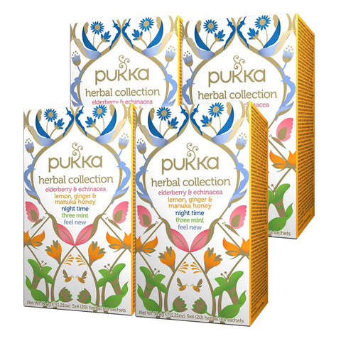 Pukka Herbal Collection UK Case - Pack of 20 Tea Bags