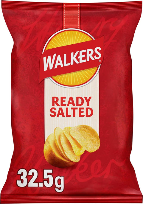 Walkers Ready Salted Crisps 32x32.5g