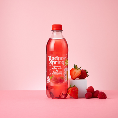 Radnor Spring Strawberry & Raspberry 24x 500ml Bottles