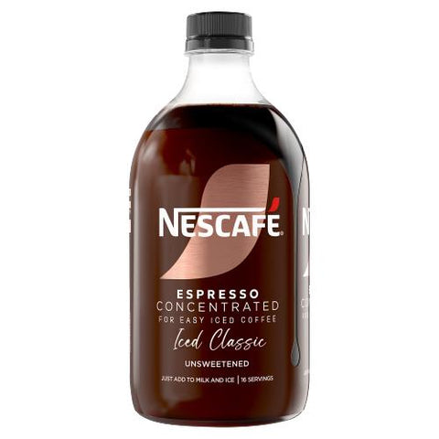 Nescafe Espresso Concentrated Iced Classic Unsweetened 6x500ml