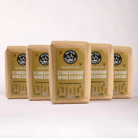 Matthews Stoneground Regenerative 100% Wholegrain 5x1.5kg