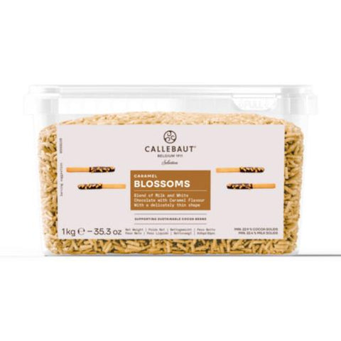 Callebaut Caramel Blossoms Milk & White Chocolate Blend 1kg