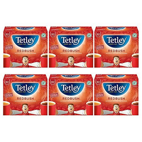 Tetley Redbush Teabags 6x40x2.5g