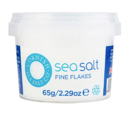 Cornish Sea Salt Fine Flake Pinch 4x65g