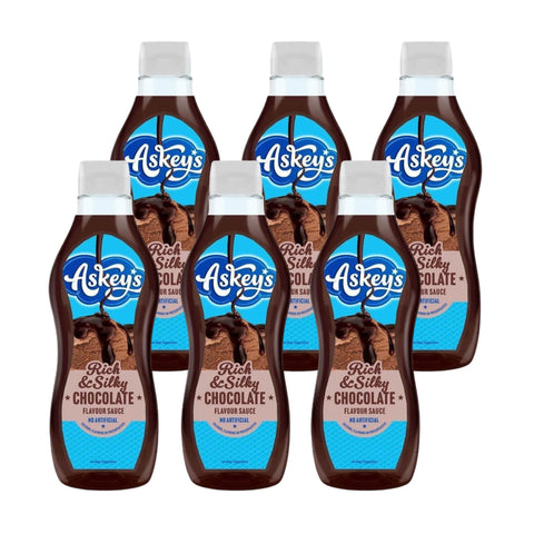 Askeys Treat Chocolate Dessert Topping 6 x 1kg Bottles