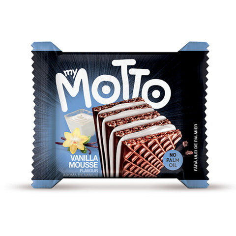 My Motto Vanilla Mousse Wafers 10x3x30g