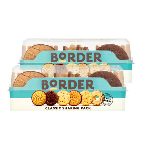 Border Biscuit Classic Sharing Packs 2 x 400g