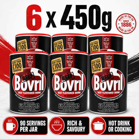 Bovril Beef Flavoured Drink 6 x 450g Features