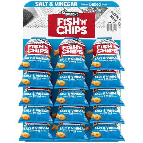 Burton’s Fish ‘N’ Chips Pub Card 40g Bags