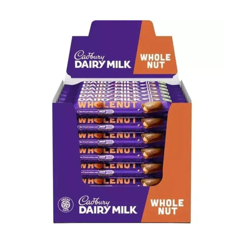 Cadbury Dairy Milk Chocolate Whole Nut 48x49g