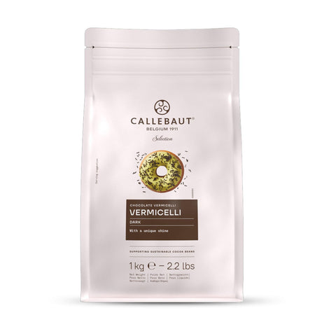 Callebaut Dark Chocolate Vermicelli 1kg bag