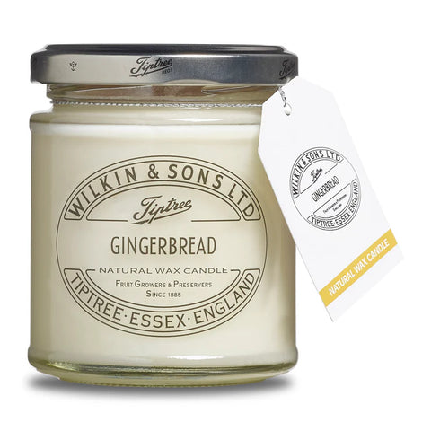 Gingerbread Jam Jar Natural Wax Candles 135g