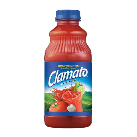 Clamato Tomato Cocktail from Concentrate 946ml Bottle