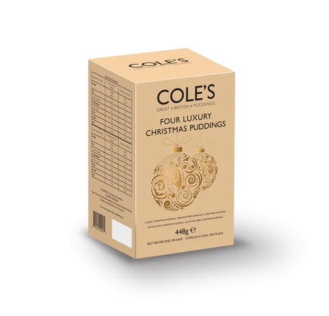 Cole's 4 Luxury Christmas Selection Box 6x112g
