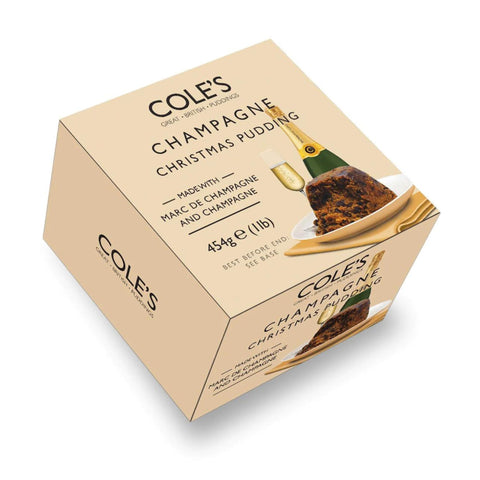 Cole's Champagne Christmas Pudding