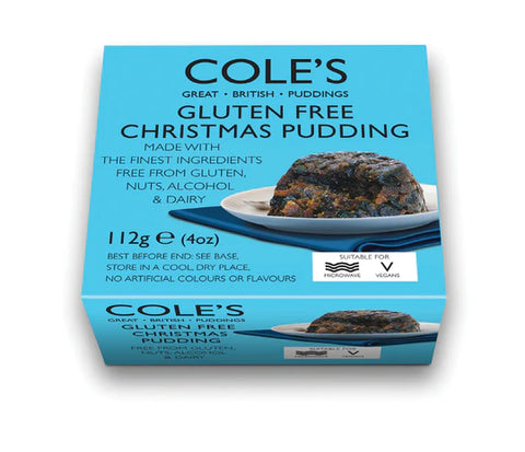 Cole's Gluten Free Christmas Pudding 112g