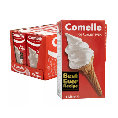 Comelle Classic Ice Cream Mix UHT 12 x 1 Litre Packs