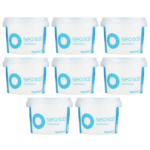 Cornish Sea Salt Crystals 8 x 75g Pinch Pots