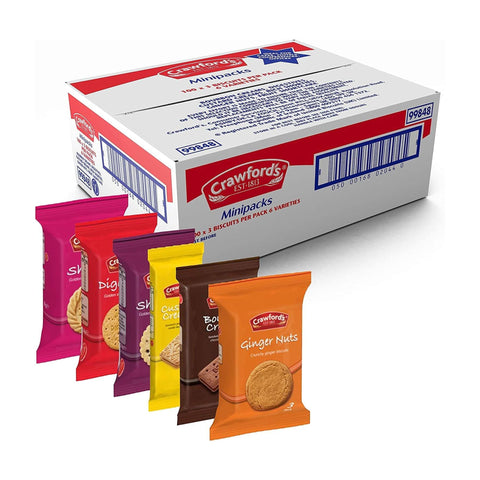 Crawfords Assorted Mini Packs 2.5kg Bulk Box