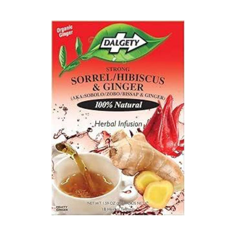 Dalgety Sorrel/Hibiscus & Ginger Tea 6x45g