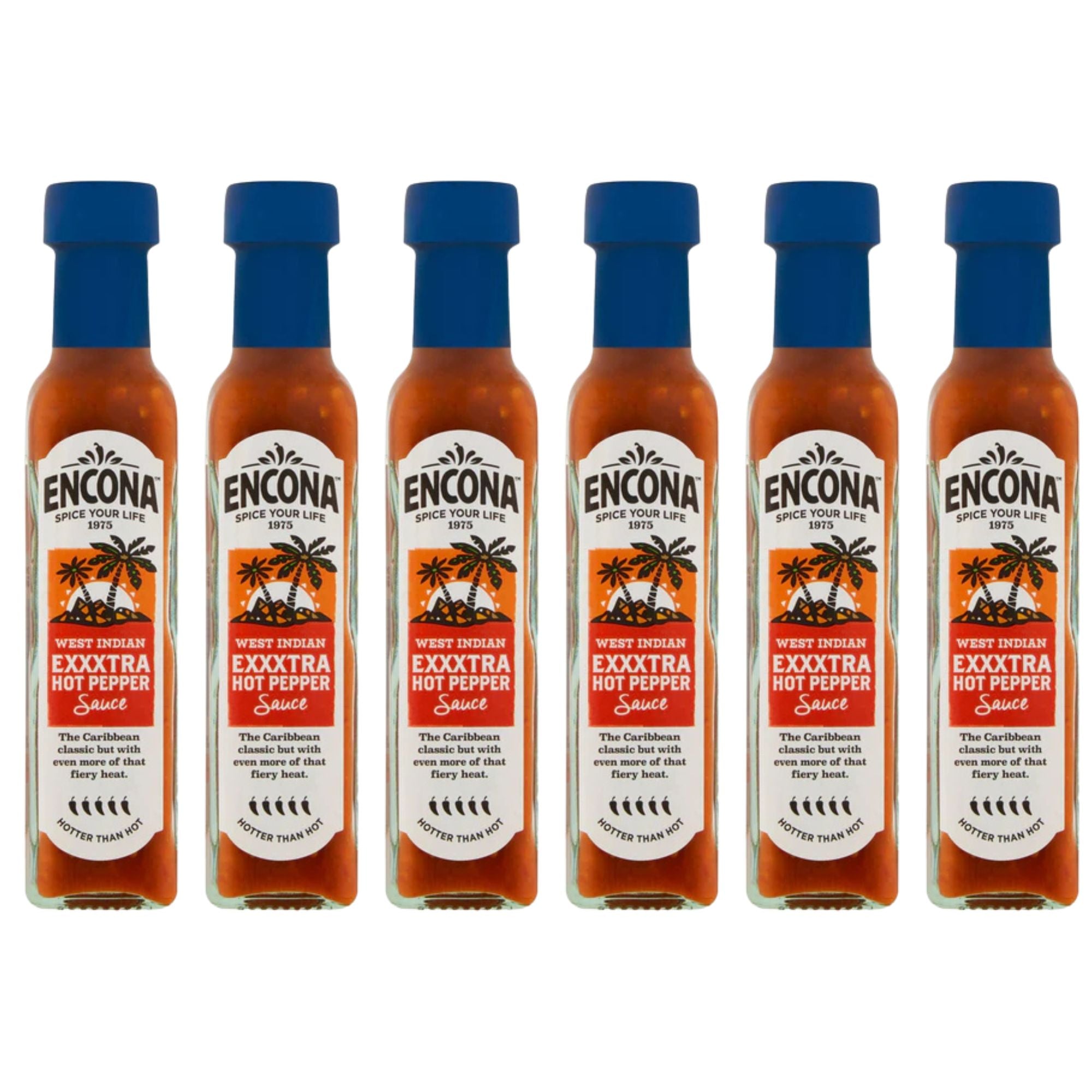 Encona West Indian Extra Hot Pepper Sauce 6 x 142ml Bottles – Universal ...
