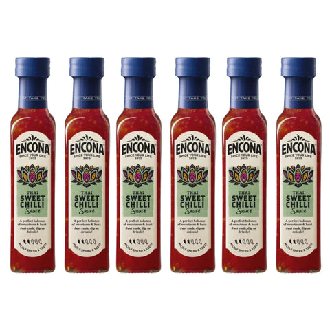 Encona Thai Sweet Chilli Sauce 6 x 142ml Bottles