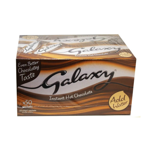 Galaxy Instant Hot Chocolate Sachets 50x25g