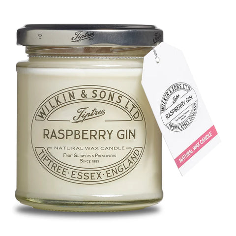 Raspberry Gin Jam Jar Natural Wax Candles 135g