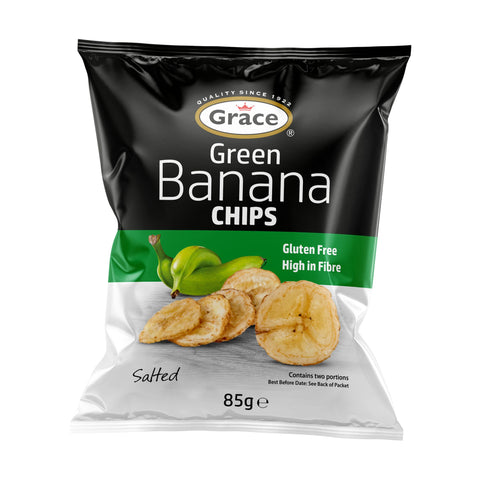 Grace Green Salted Banana Chips 9x85g